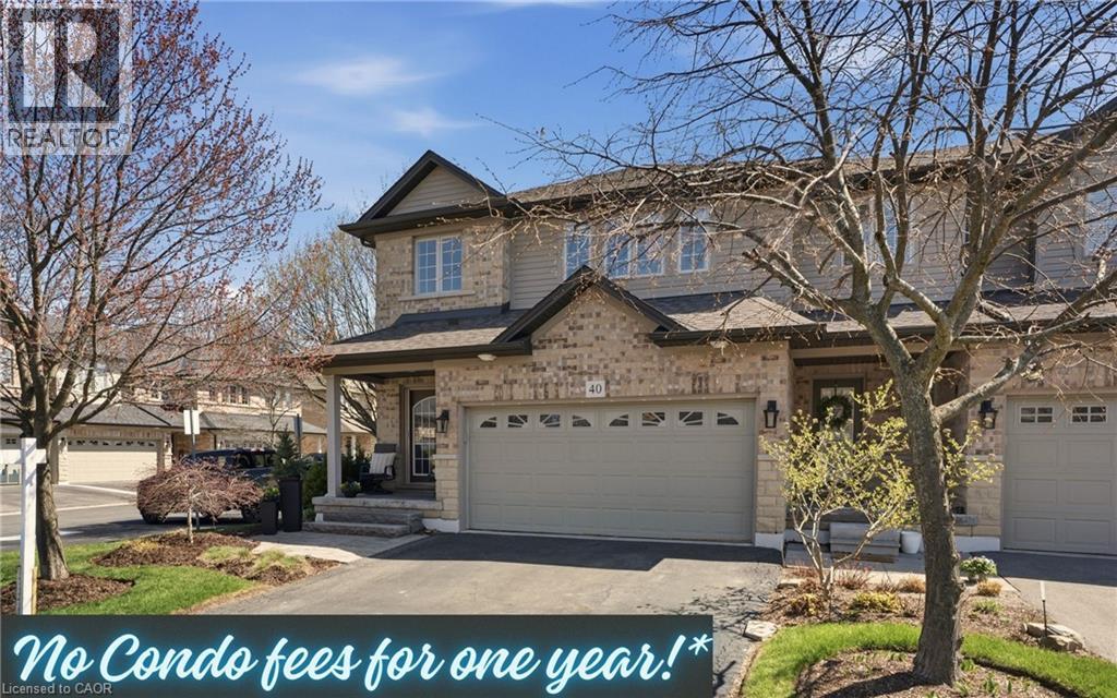441 STONEHENGE Drive Unit# 40, Ancaster, Ontario