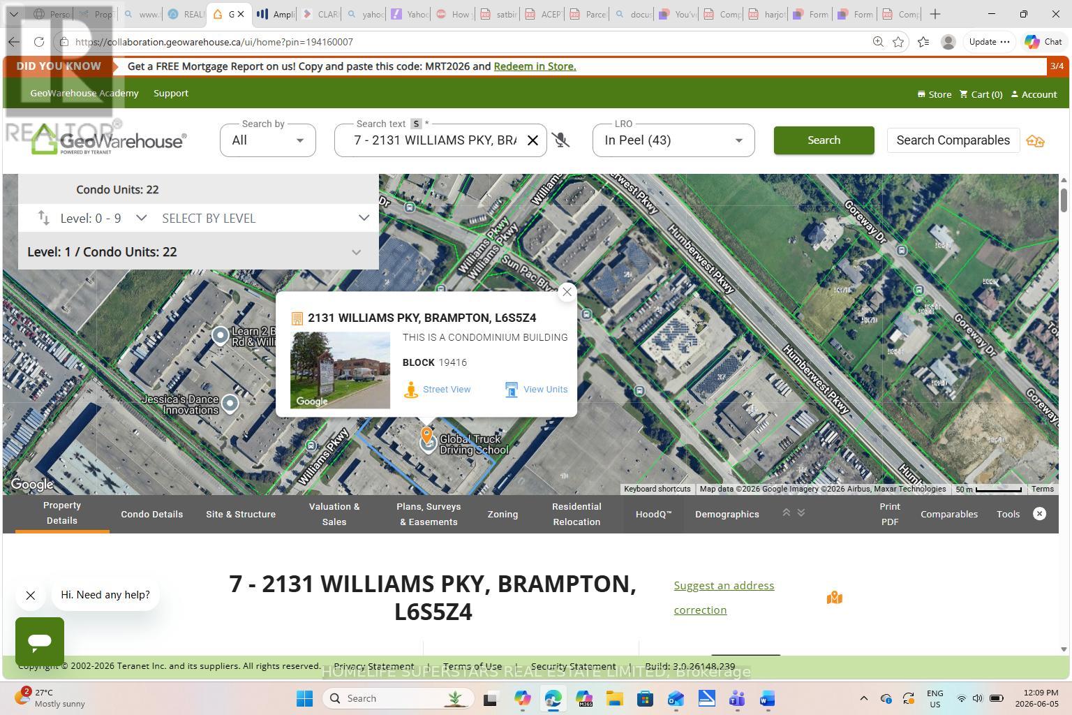 2131( UNIT 7) WILLIAMS PKY PARKWAY, Brampton, Ontario