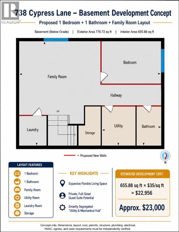 738 Cypress Lane, Springbrook, Alberta  T4S 0E5 - Photo 45 - A2303531