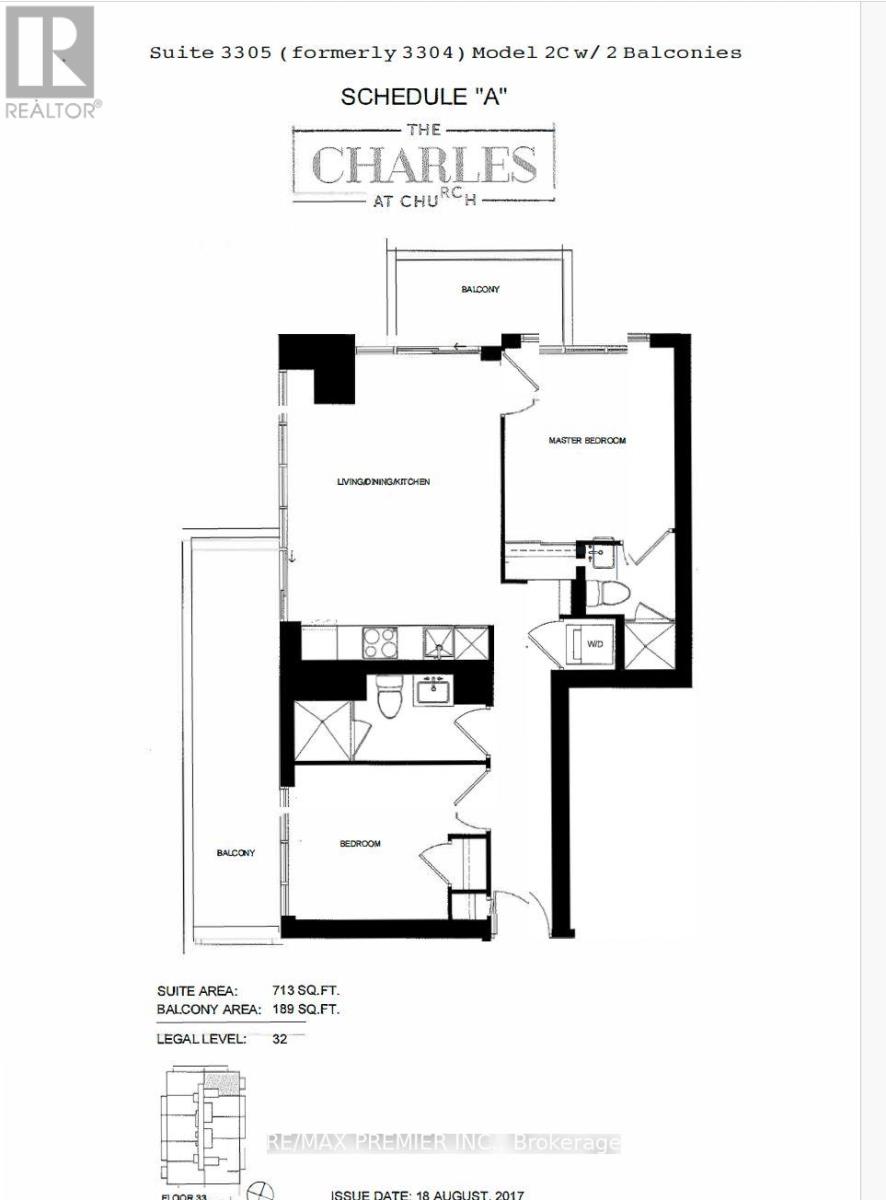 3305 - 634 Church Street, Toronto, Ontario  M4Y 0G9 - Photo 4 - C13248458