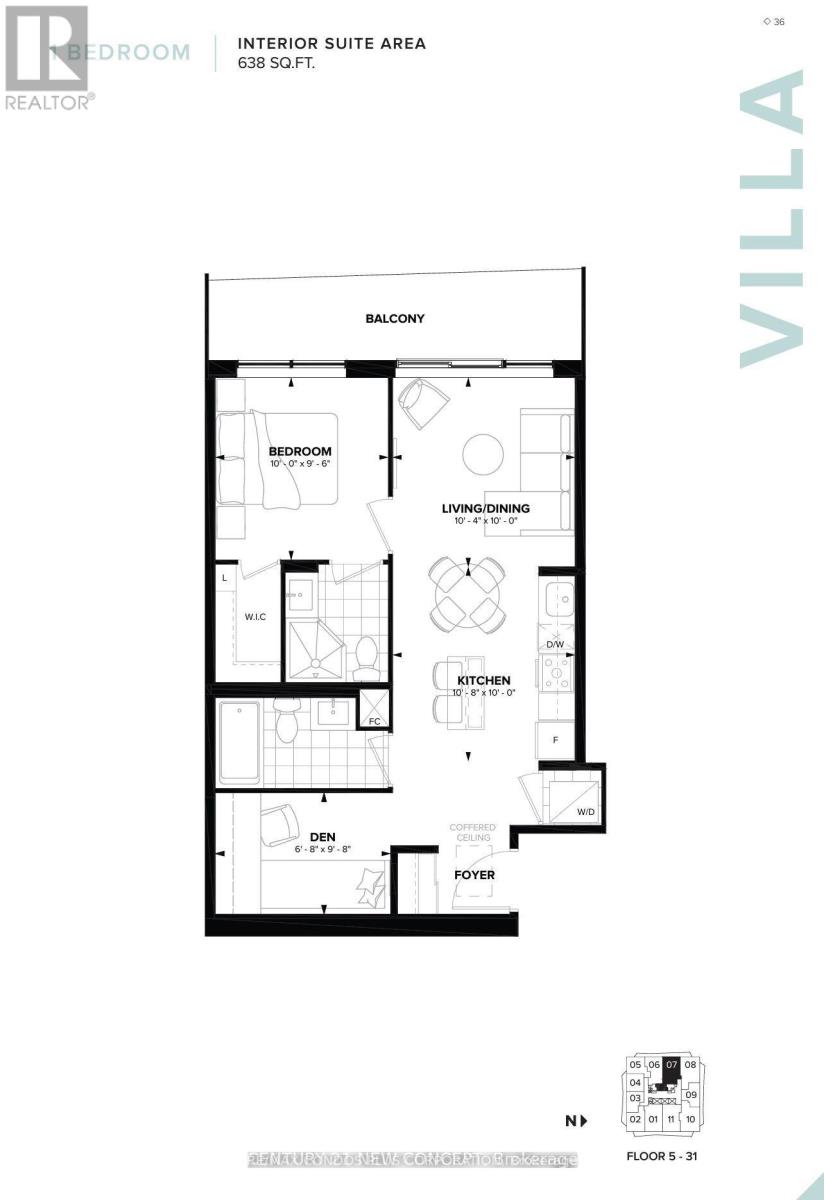 2107 - 15 Ellerslie Avenue, Toronto, Ontario  M2N 5P6 - Photo 6 - C13257648