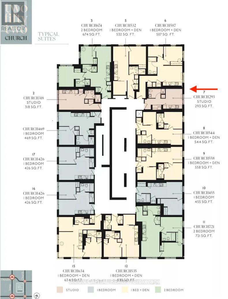 2107 - 252 Church Street, Toronto, Ontario  M5B 2R2 - Photo 16 - C13298478