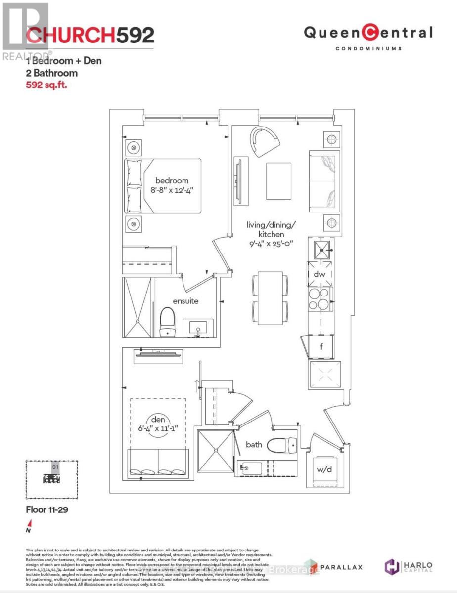 1201 - 100 Queen Street E, Toronto, Ontario  M5C 0B5 - Photo 4 - C13238320