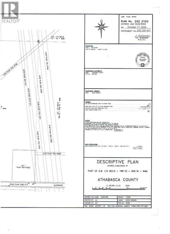 0 2422103 Block 1 Lot 1, Wandering River, Alberta  T0A 3M0 - Photo 2 - A2178568