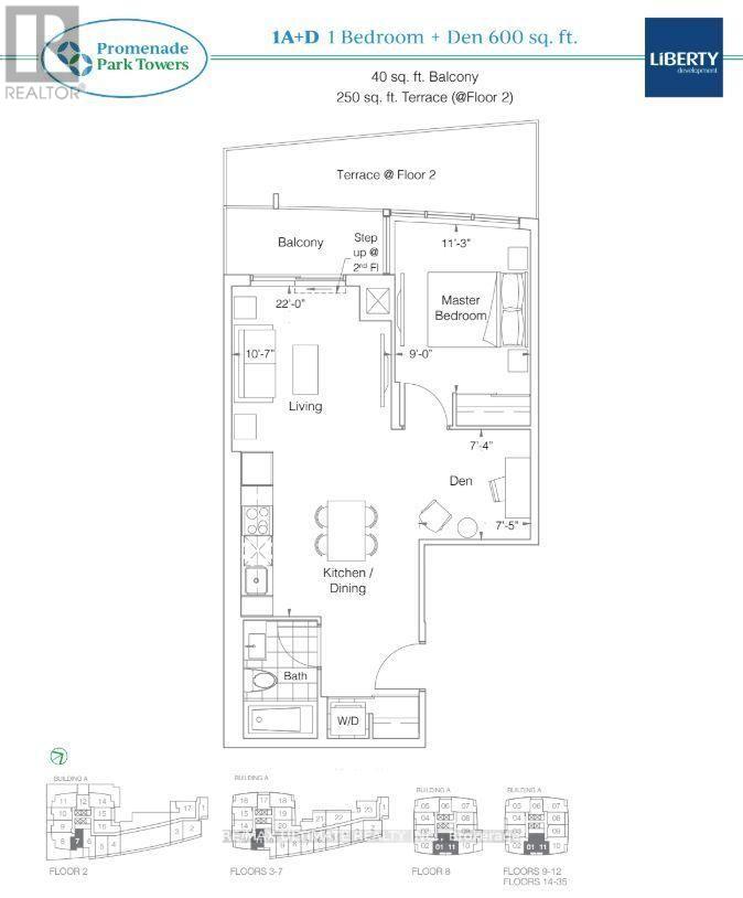 1701A - 30 UPPER MALL WAY, Vaughan, Ontario