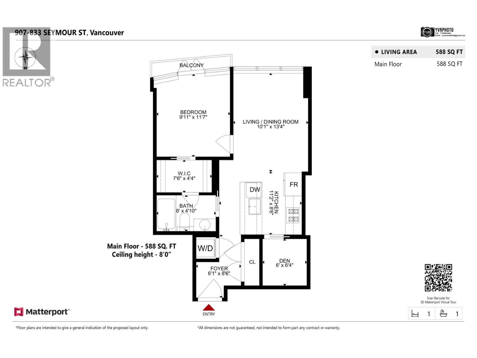 907 833 Seymour Street, Vancouver, British Columbia  V6B 0G4 - Photo 26 - R3107449