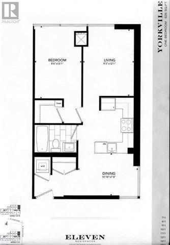 1411 - 11 St Joseph Street, Toronto, Ontario  M4Y 3G4 - Photo 2 - C13414988