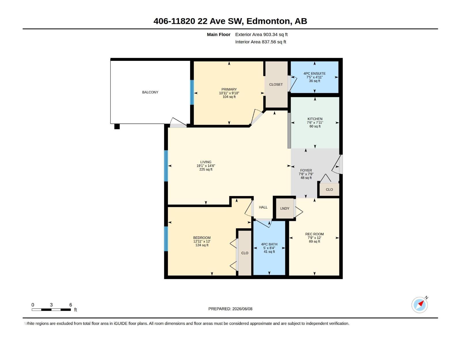#406 11820 22 Av SW, Edmonton, Alberta  T6W 2A2 - Photo 41 - E4492500