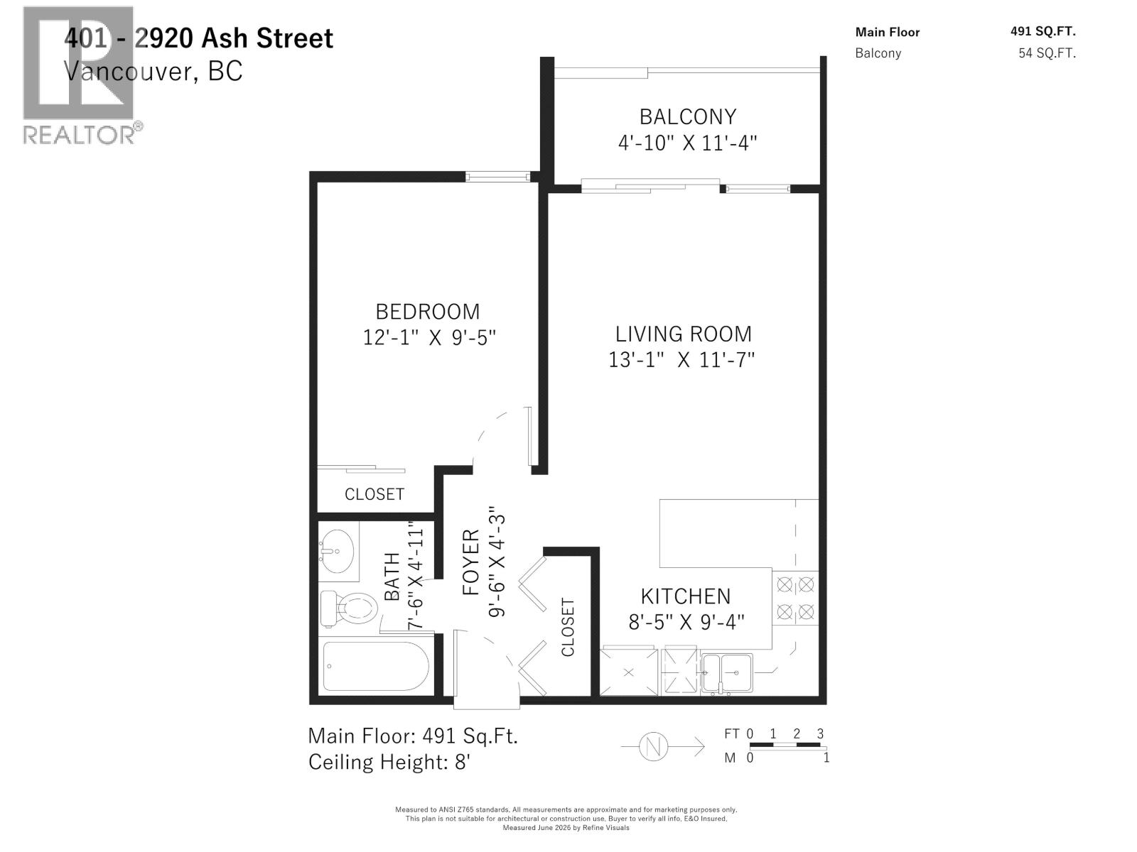 401 2920 Ash Street, Vancouver, British Columbia  V5Z 4A6 - Photo 21 - R3133414
