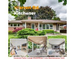 192 WARREN ROAD, kitchener, Ontario