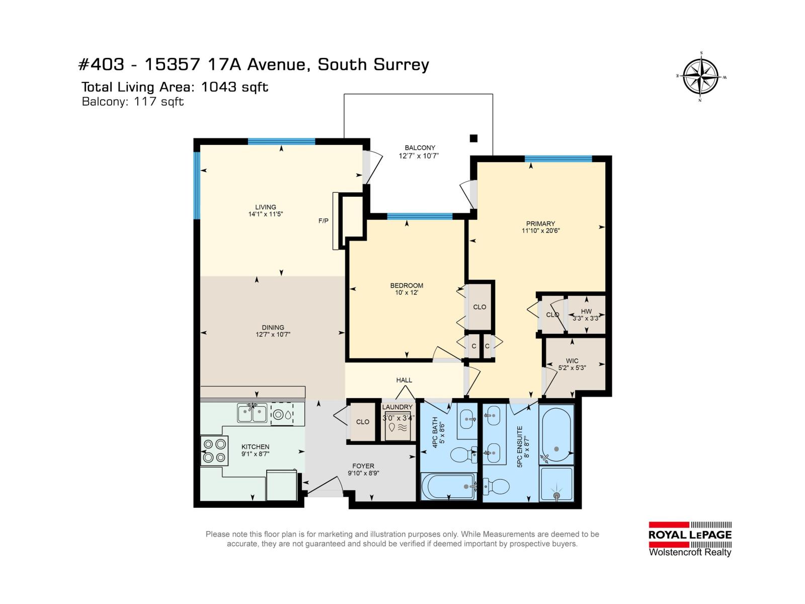 403 15357 17a Avenue, Surrey, British Columbia  V4A 1V4 - Photo 28 - R3133088