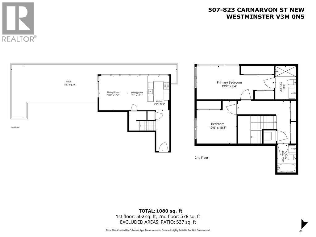 Th 507 823 Carnarvon Street, New Westminster, British Columbia  V3M 0N5 - Photo 4 - R3129261