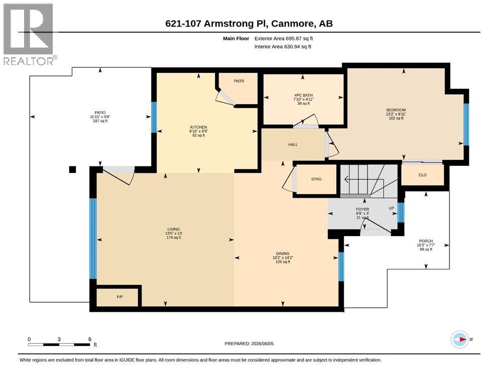 621, 107 Armstrong Place, Canmore, Alberta T1W 0A5 - Photo 31 - A2318877
