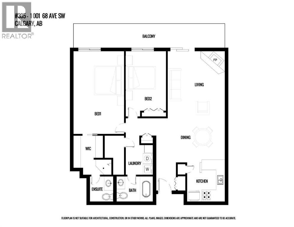 305, 1001 68 Avenue Sw, Calgary, Alberta T2V 4X1 - Photo 13 - A2308029