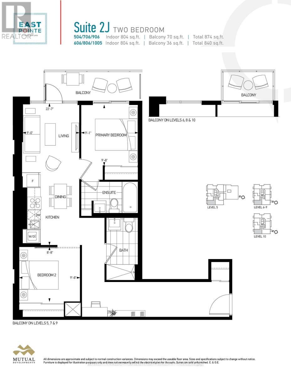 1005 - 4569 KINGSTON ROAD