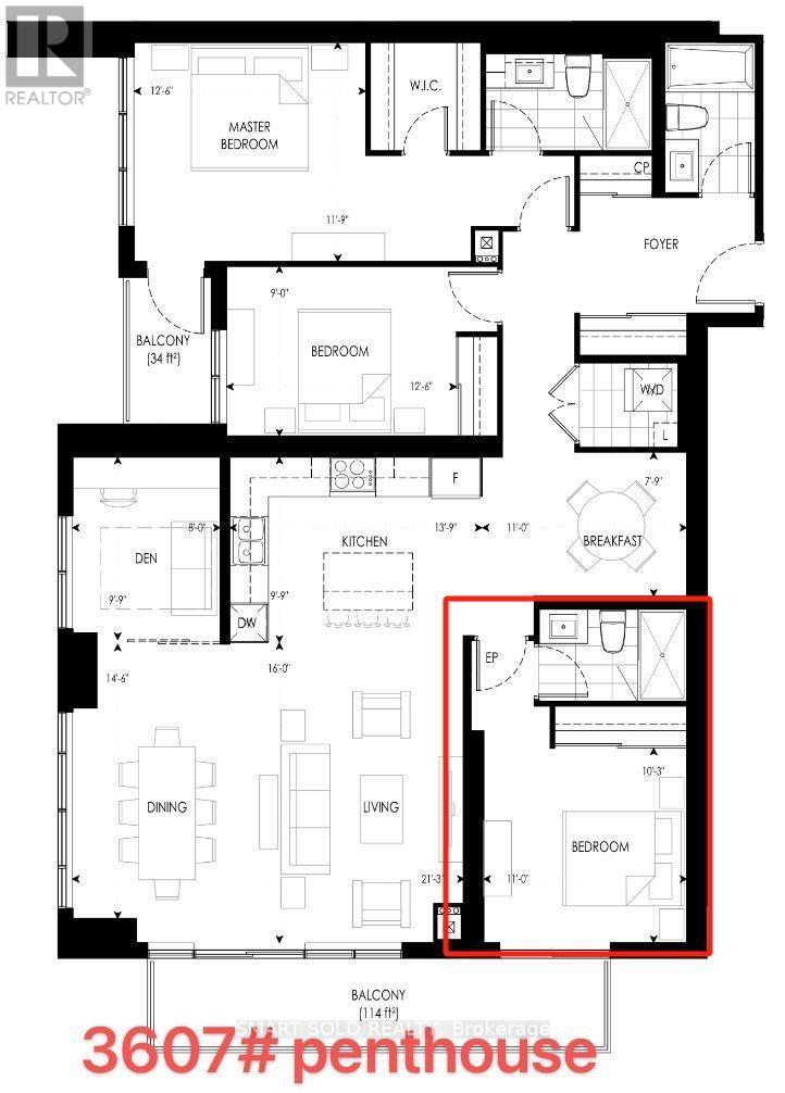C 3607 - 12 Gandhi Lane, Markham, Ontario  L3T 0G8 - Photo 19 - N13428624