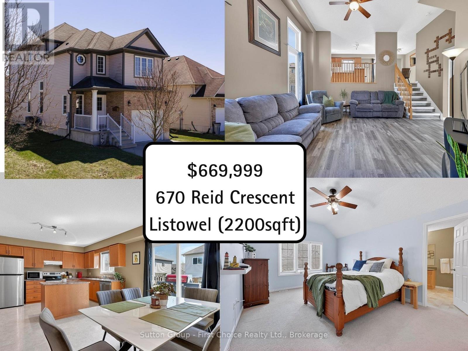 670 REID CRESCENT, North Perth, Ontario