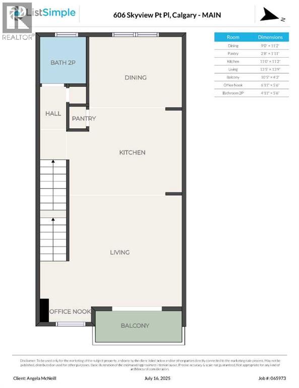 606 Skyview Point Place NE, Calgary, Alberta  T3N 0L7 - Photo 44 - A2317355