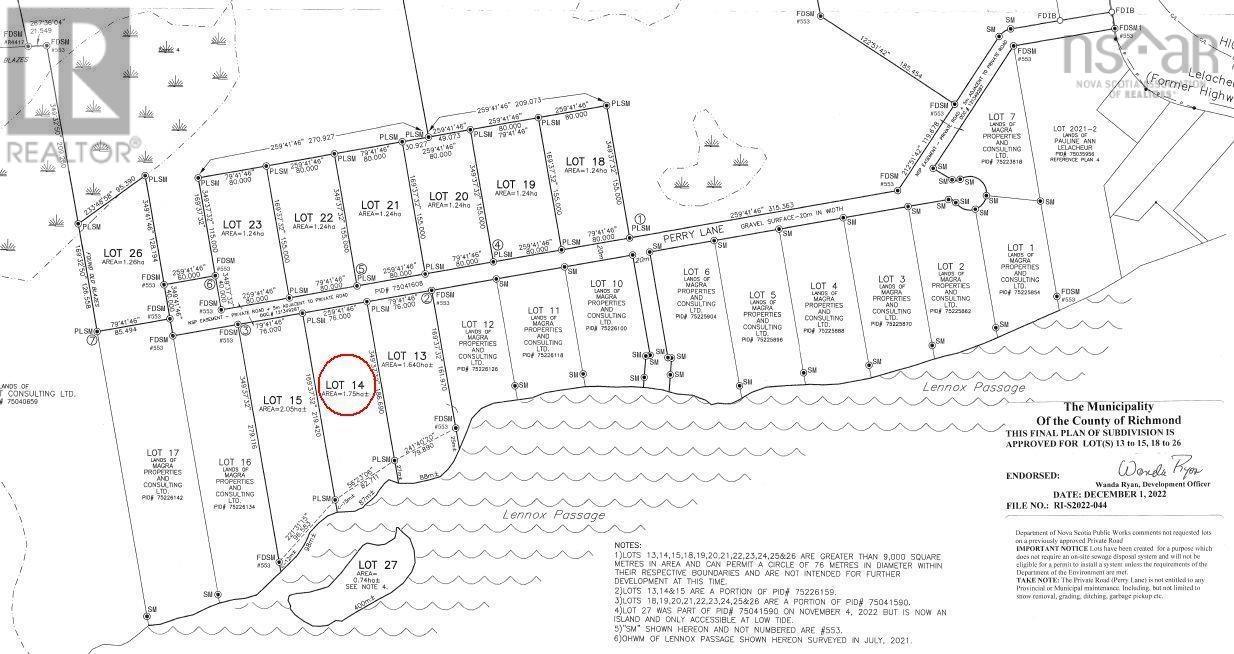 Lot 14 Perry Lane, Lennox Passage, Nova Scotia  B0E 1K0 - Photo 49 - 202614094