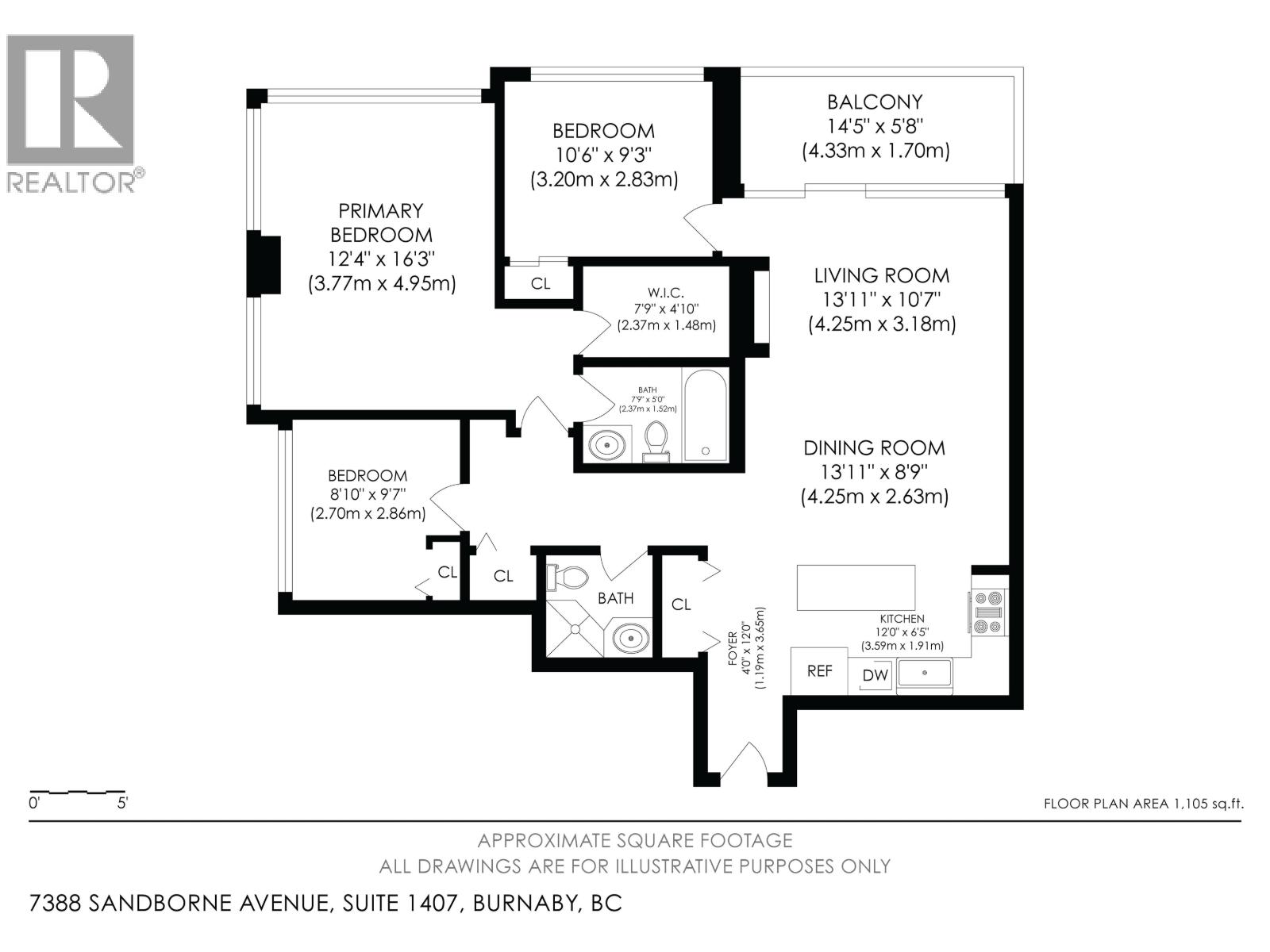 1407 7388 Sandborne Avenue, Burnaby, British Columbia  V3N 5C4 - Photo 37 - R3120959