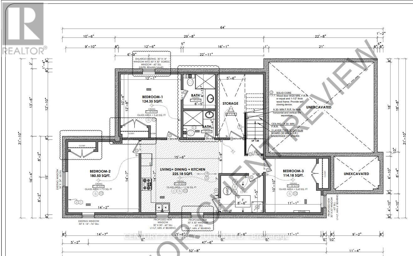 Basement - 39 Little Britain Crescent, Brampton, Ontario  L6Y 0E3 - Photo 9 - W13436984