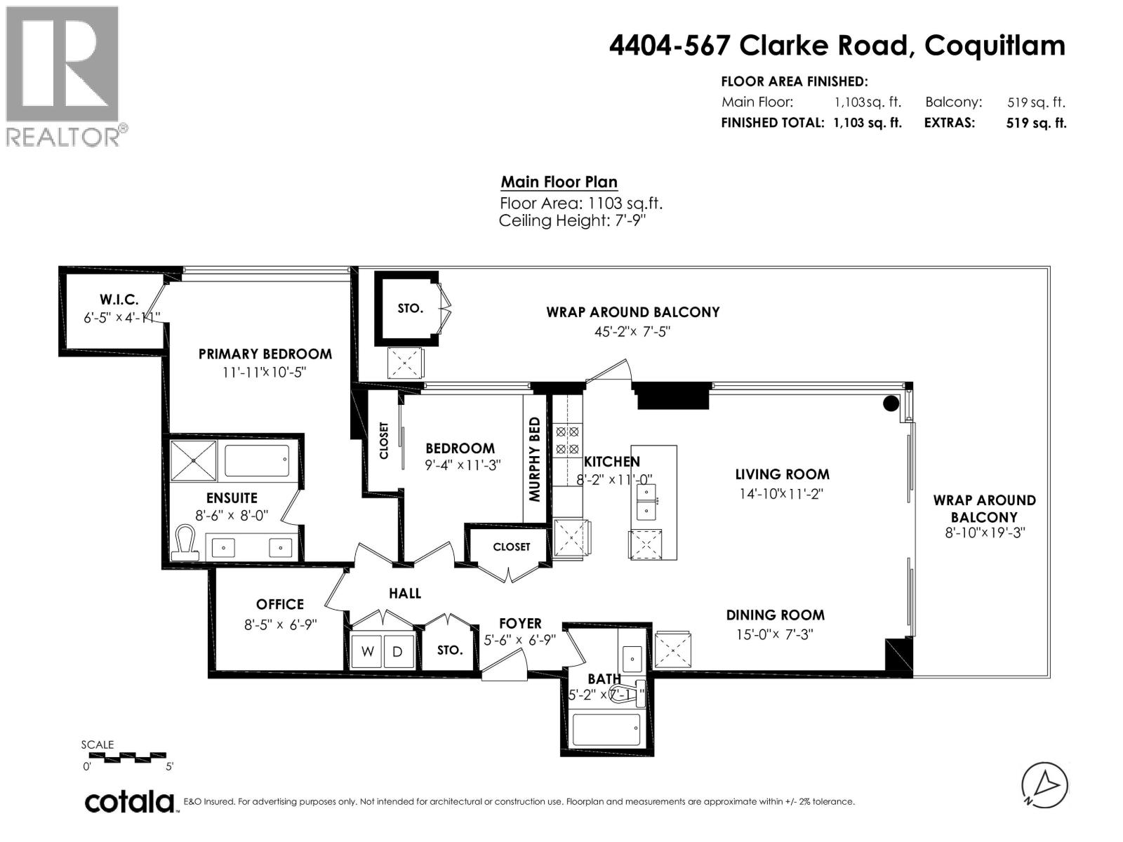 4404 567 Clarke Road, Coquitlam, British Columbia  V3J 0K7 - Photo 40 - R3135350