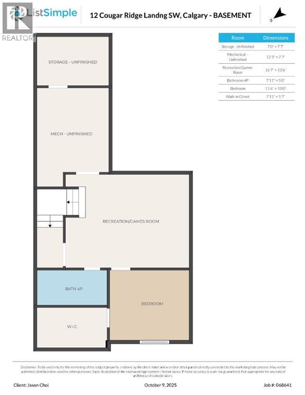 12 Cougar Ridge Landing SW, Calgary, Alberta  T3H 0X8 - Photo 47 - A2277045