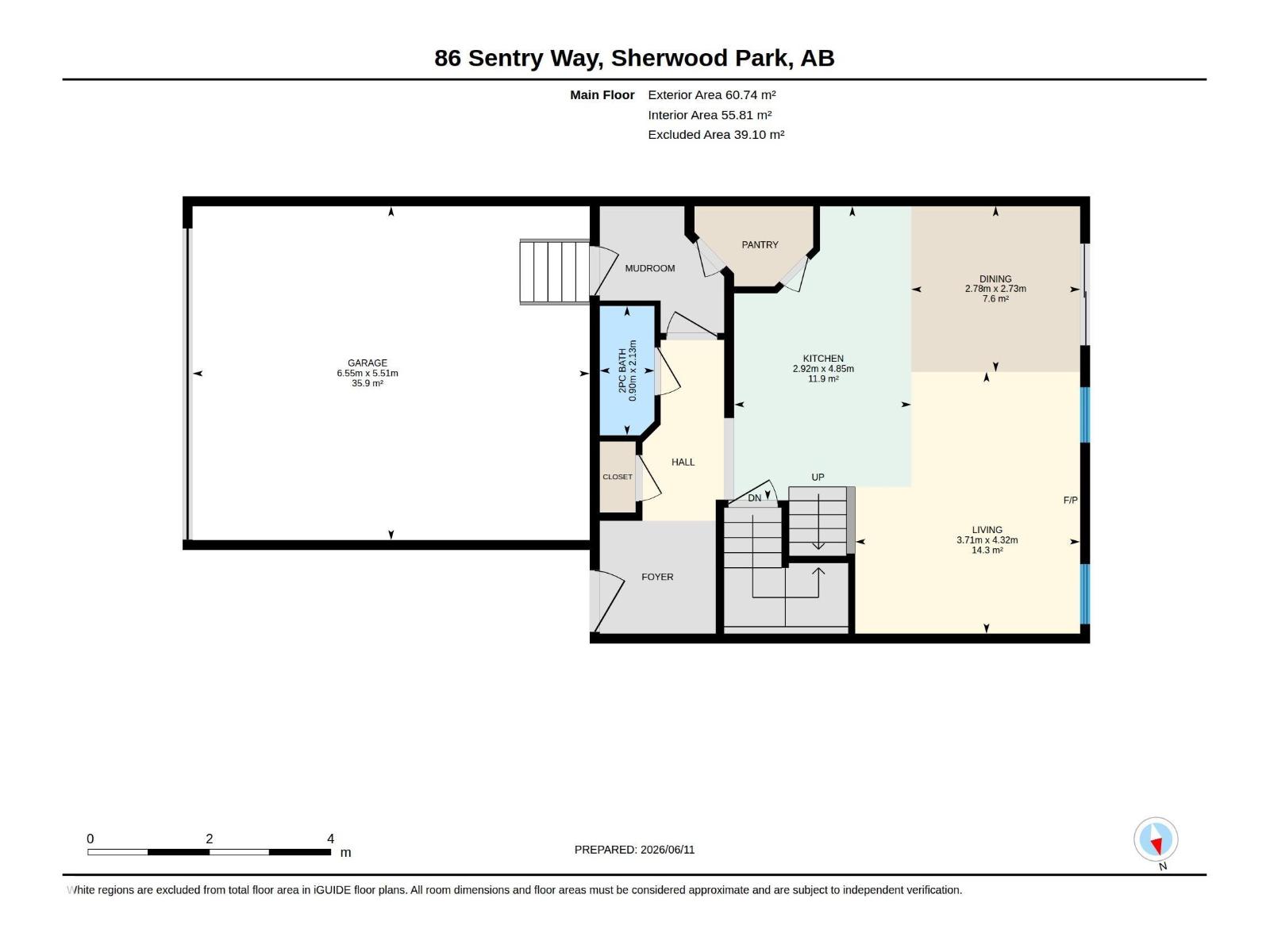 86 Sentry Wy, Sherwood Park, Alberta  T8H 1B1 - Photo 50 - E4493422