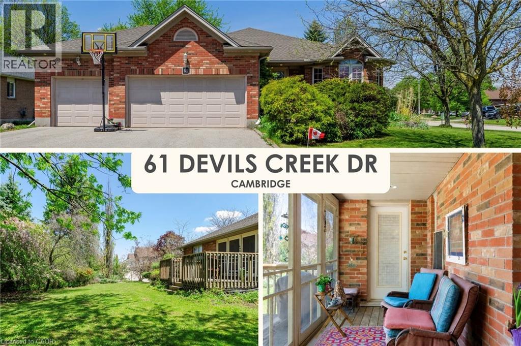 61 DEVILS CREEK Drive, Cambridge, Ontario