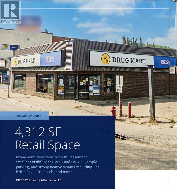 4923 50 Street, Athabasca, Alberta  T9S 1E1 - Photo 1 - A2310003