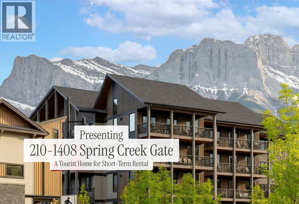 210, 1408 Spring Creek Gate, Canmore, Alberta  T1W 0N5 - Photo 1 - A2315325