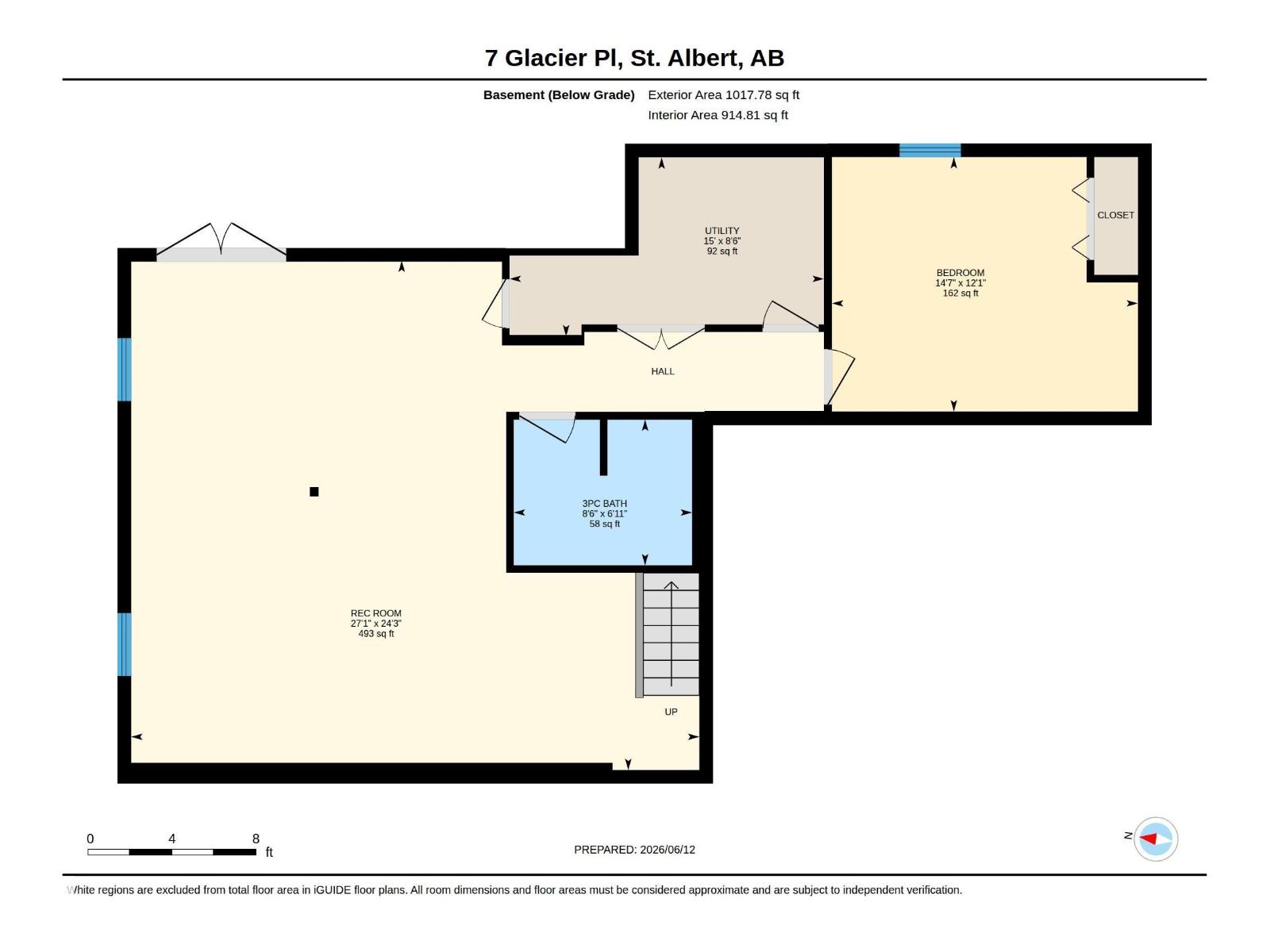 7 Glacier Pl, St. Albert, Alberta  T8N 1R7 - Photo 4 - E4493584