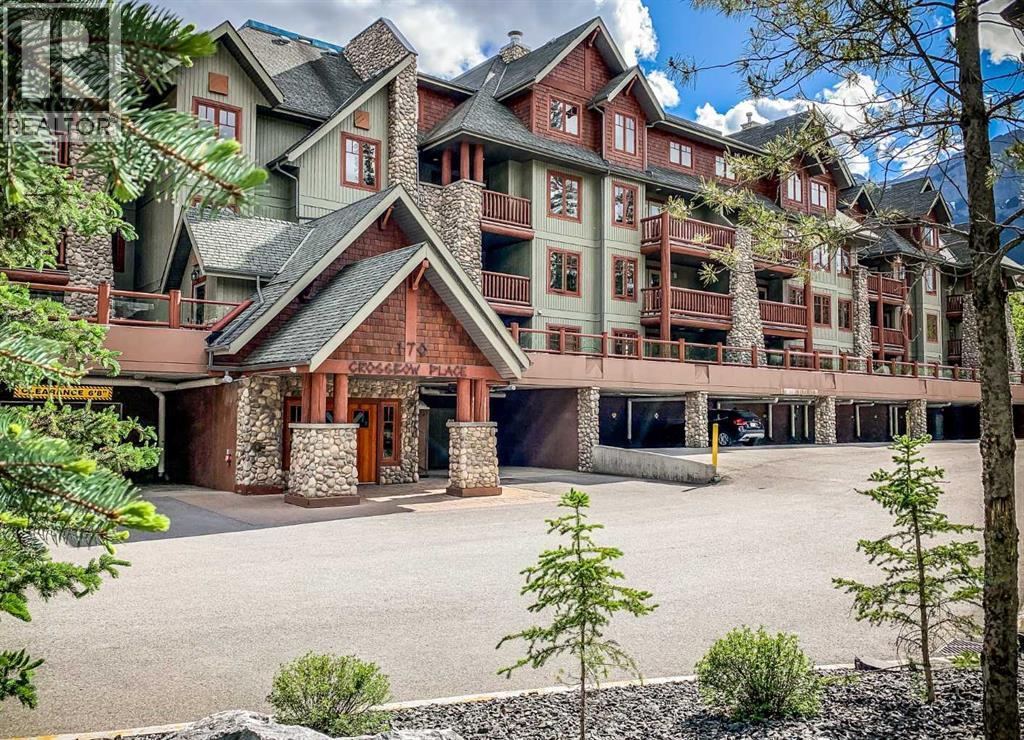205, 170 Crossbow Place, Canmore, Alberta  T1W 3H4 - Photo 1 - A2318058
