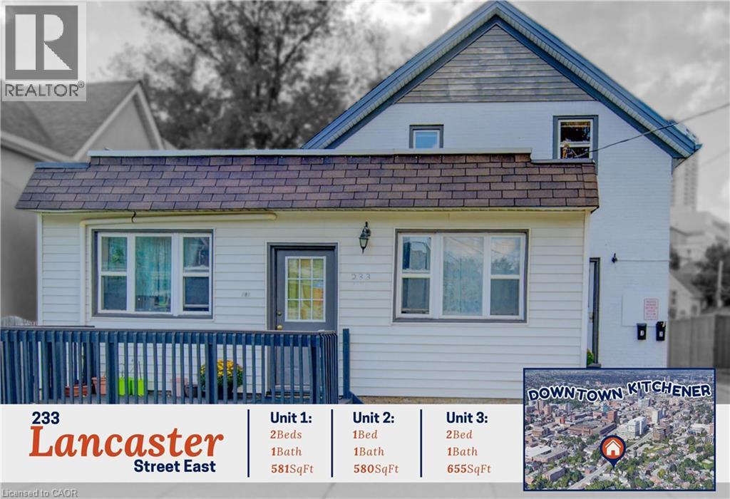 233 LANCASTER Street E, Kitchener, Ontario