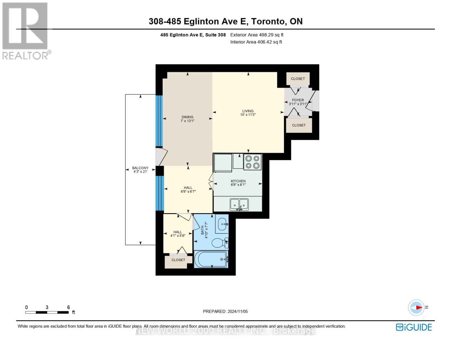 608 - 485 Eglinton Avenue E, Toronto, Ontario  M4P 1N2 - Photo 10 - C13442006