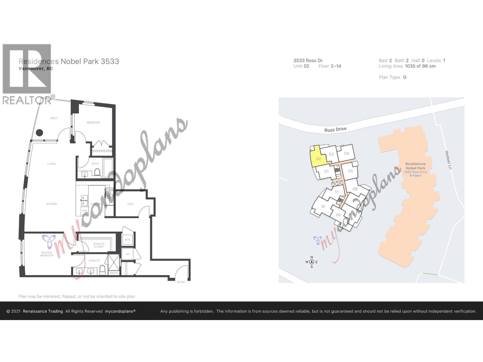 1302 3533 Ross Drive, Vancouver, British Columbia  V6S 0L3 - Photo 19 - R3135665
