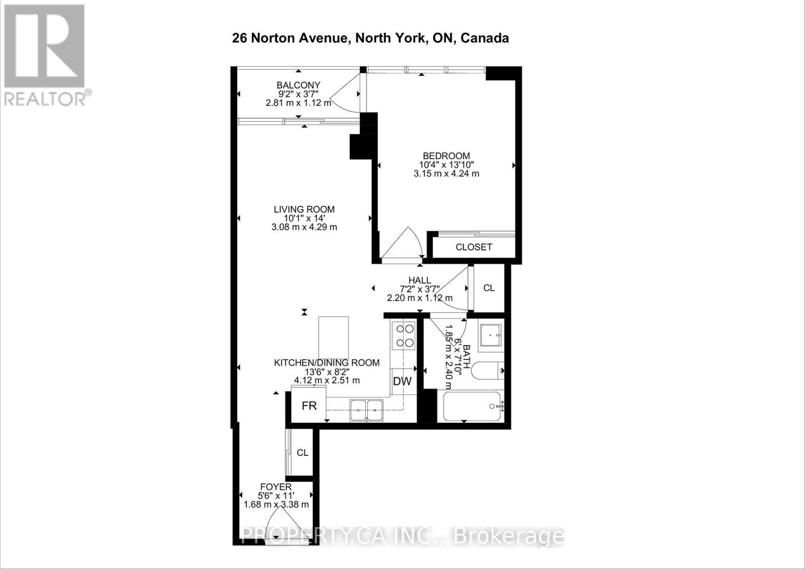 1111 - 26 Norton Avenue, Toronto, Ontario  M2N 0C6 - Photo 2 - C13440620