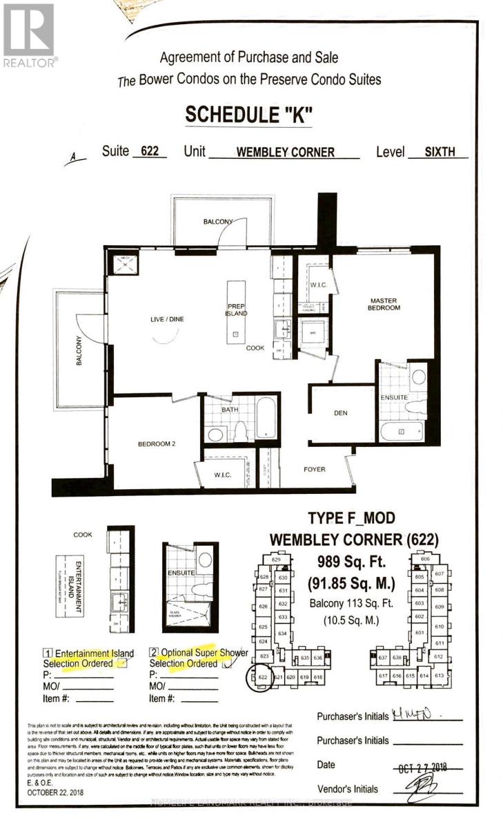 622 - 102 Grovewood Common, Oakville, Ontario  L6H 0X2 - Photo 44 - W13442522