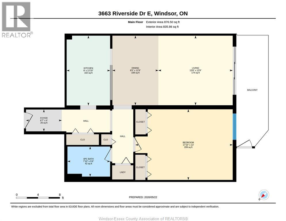 3663 Riverside Drive Unit# 805, Windsor, Ontario  N8Y 4V3 - Photo 33 - 26014084