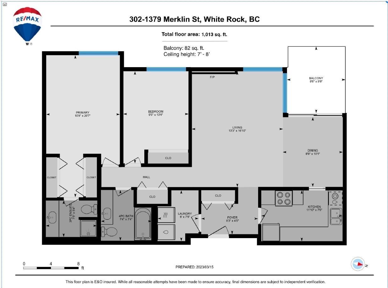 302 1379 Merklin Street, White Rock, British Columbia  V4B 4C2 - Photo 23 - R3134315