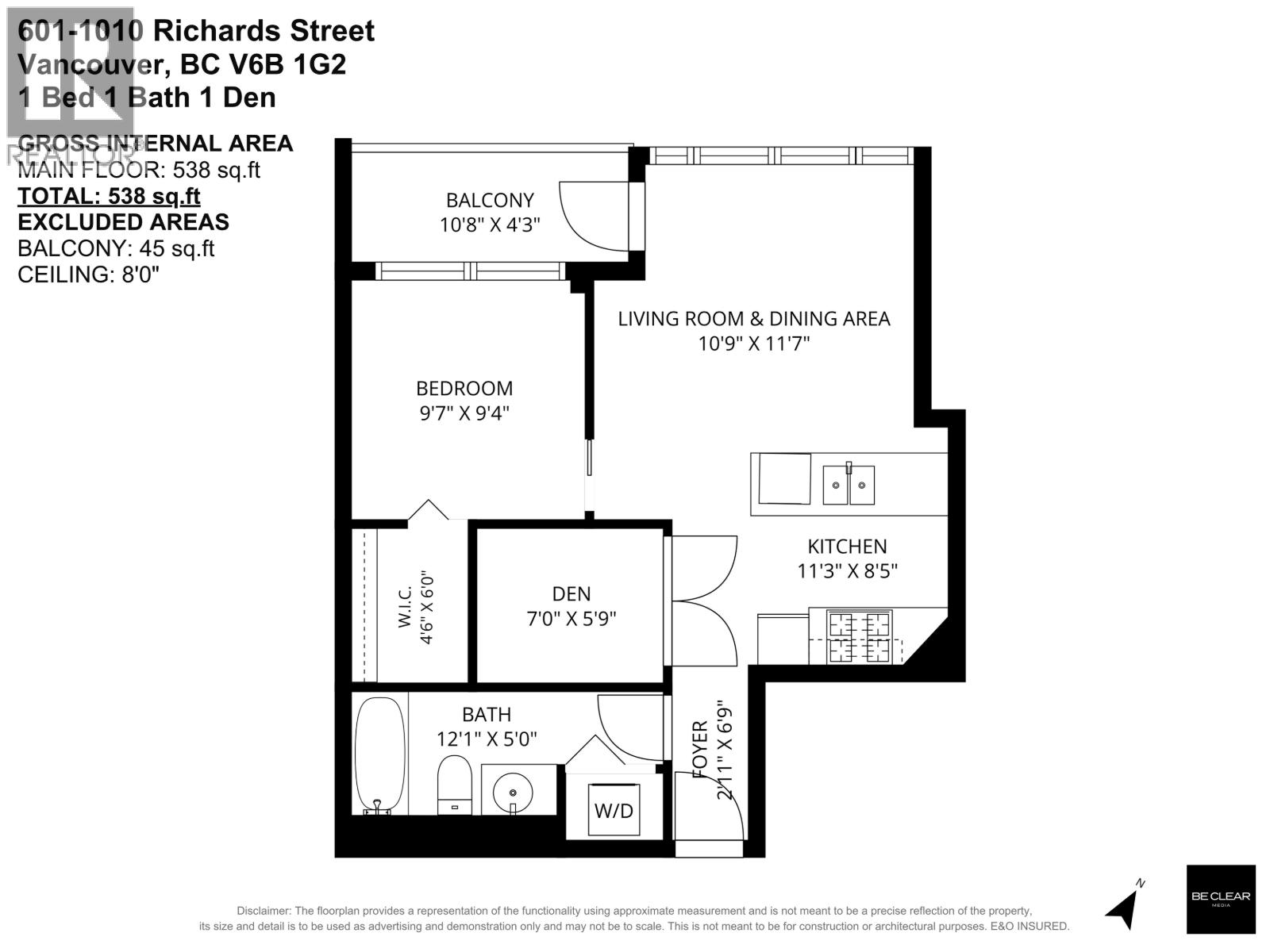 601 1010 Richards Street, Vancouver, British Columbia  V6B 1G2 - Photo 28 - R3135779