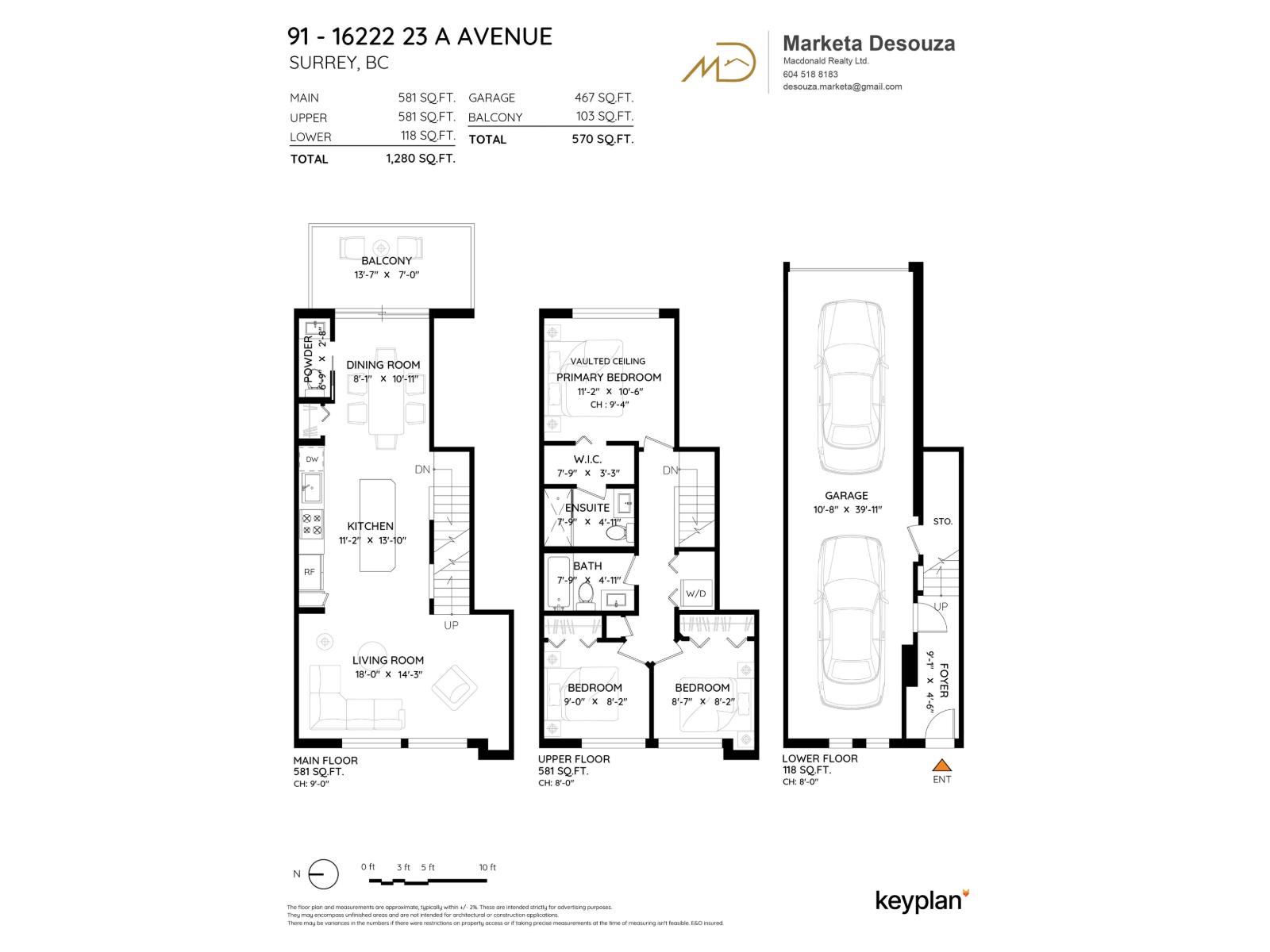 91 16222 23a Avenue, Surrey, British Columbia  V3Z 6P4 - Photo 37 - R3135688