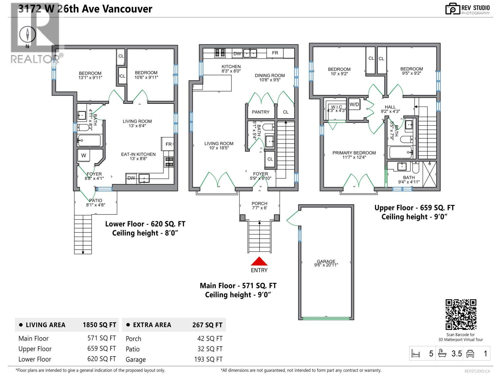 3172 W 26th Avenue, Vancouver, British Columbia  V6L 1V8 - Photo 2 - R3135836