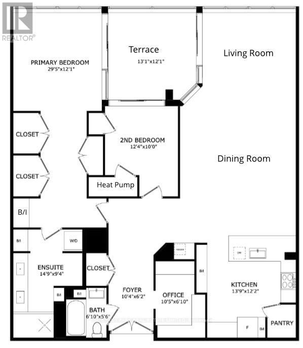 Ph 405 - 2545 Bloor Street W, Toronto, Ontario  M6S 1S1 - Photo 47 - W13443736