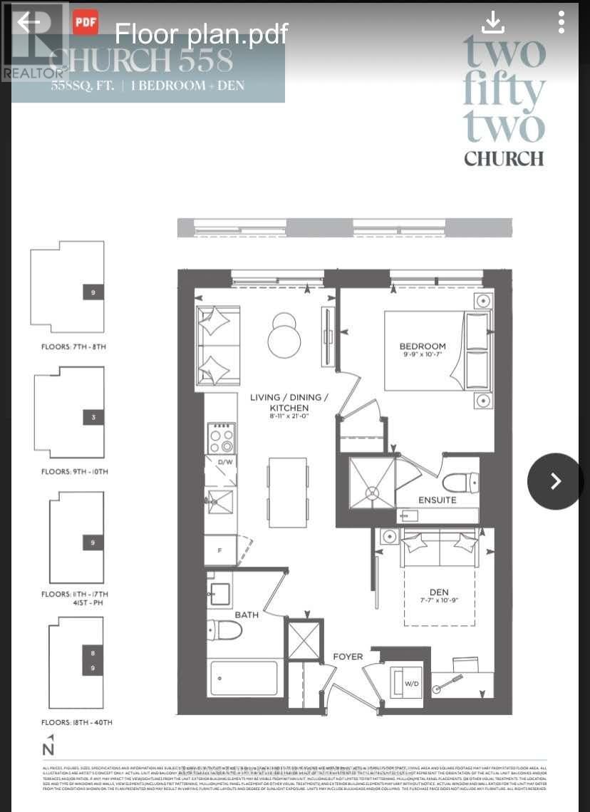 5309 - 252 Church Street, Toronto, Ontario  M5B 0E6 - Photo 17 - C13448904