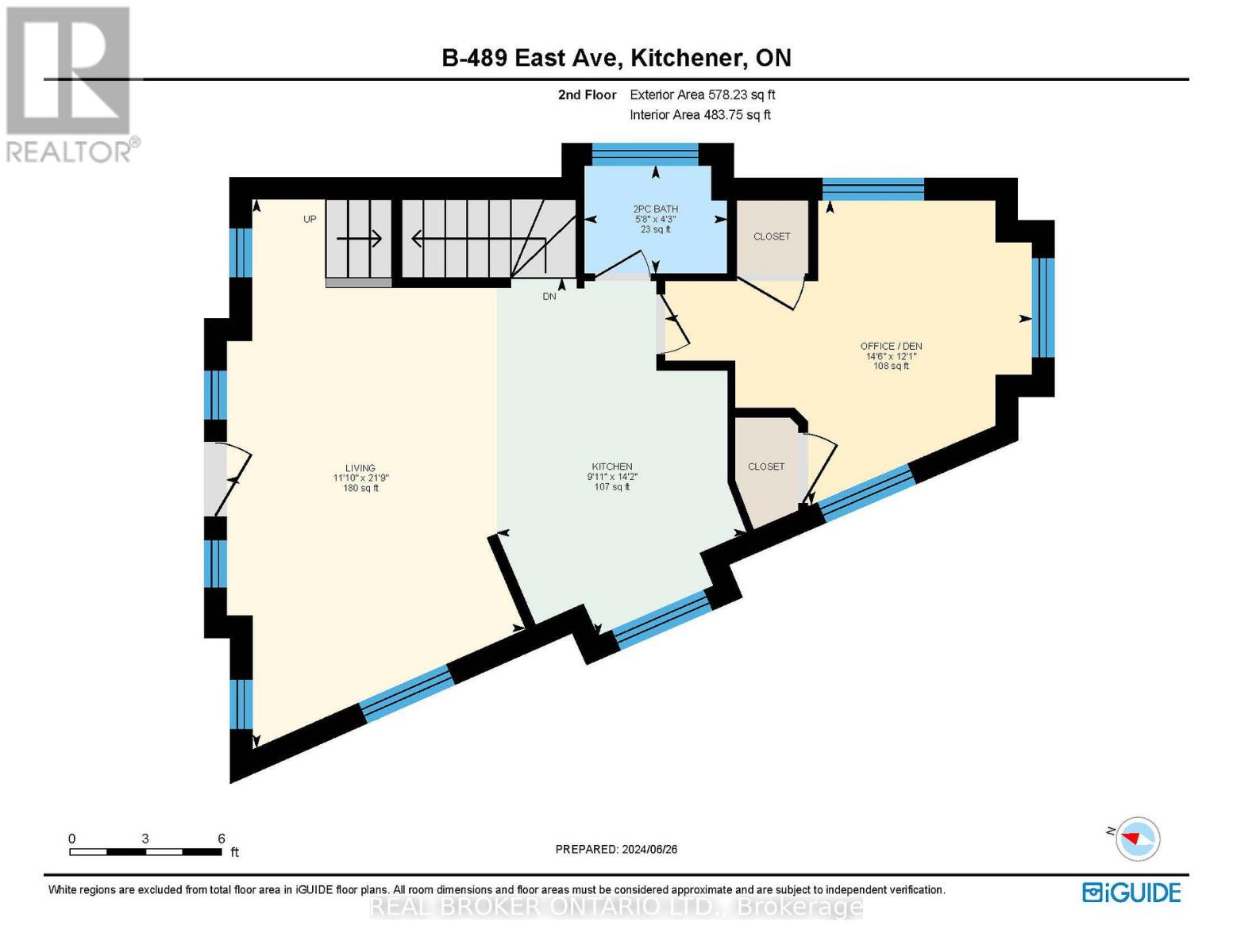 B - 489 East Avenue, Kitchener, Ontario  N2H 0A8 - Photo 48 - X13450306