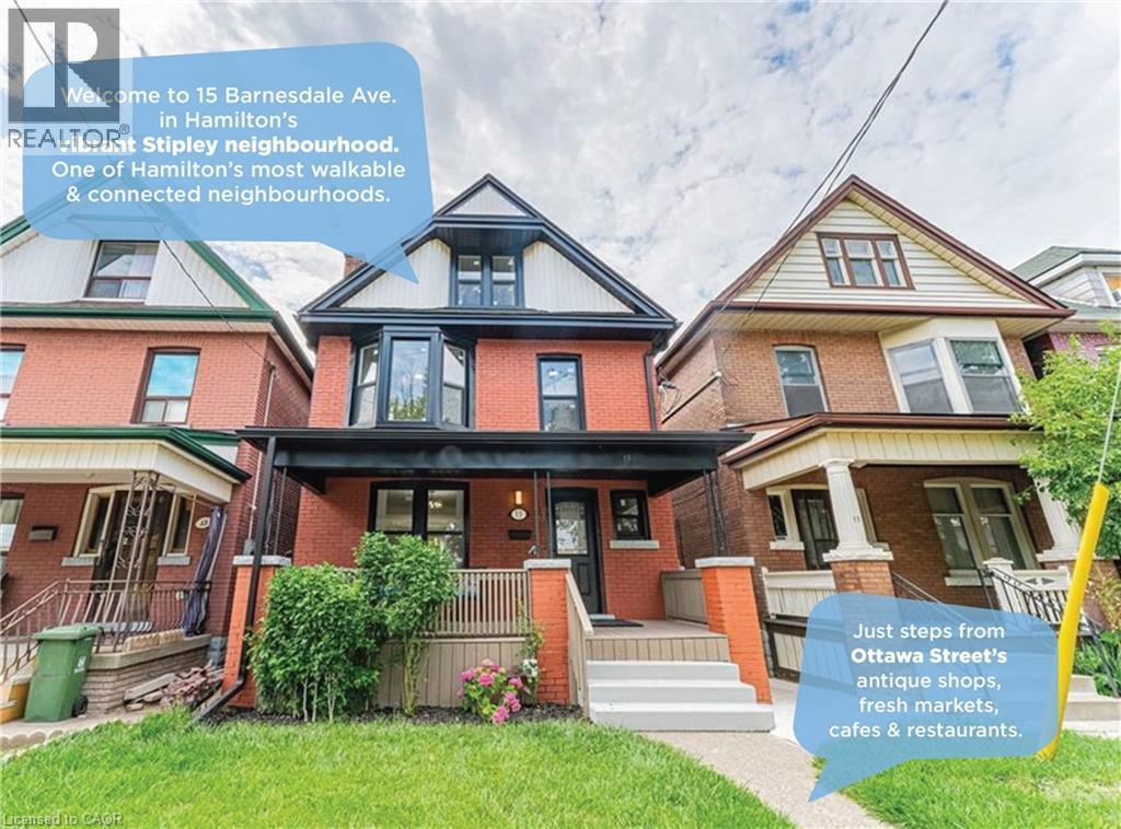 15 BARNESDALE Avenue N Unit# 3, Hamilton, Ontario