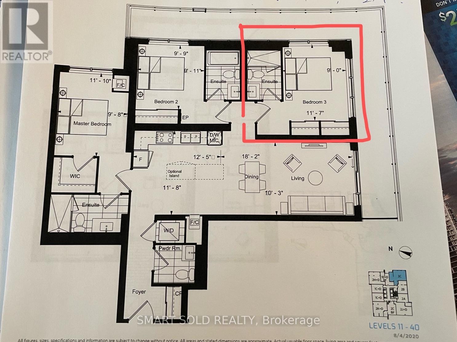 C 2701 - 8 Water Walk Drive, Markham, Ontario  L3R 6L4 - Photo 6 - N13452404