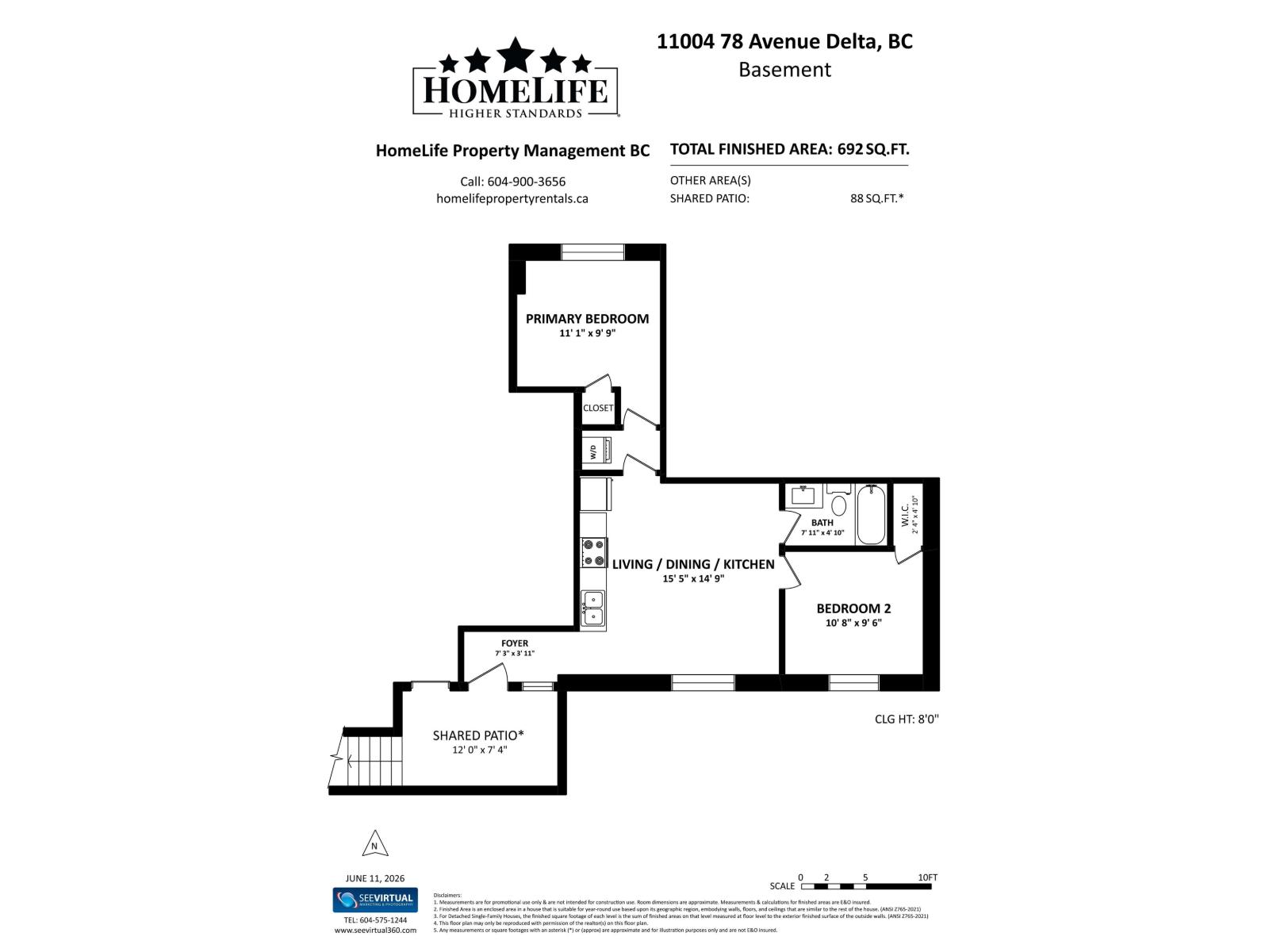 Basement 11004 78 Avenue, Delta, British Columbia  V4C 1N5 - Photo 16 - R3136779