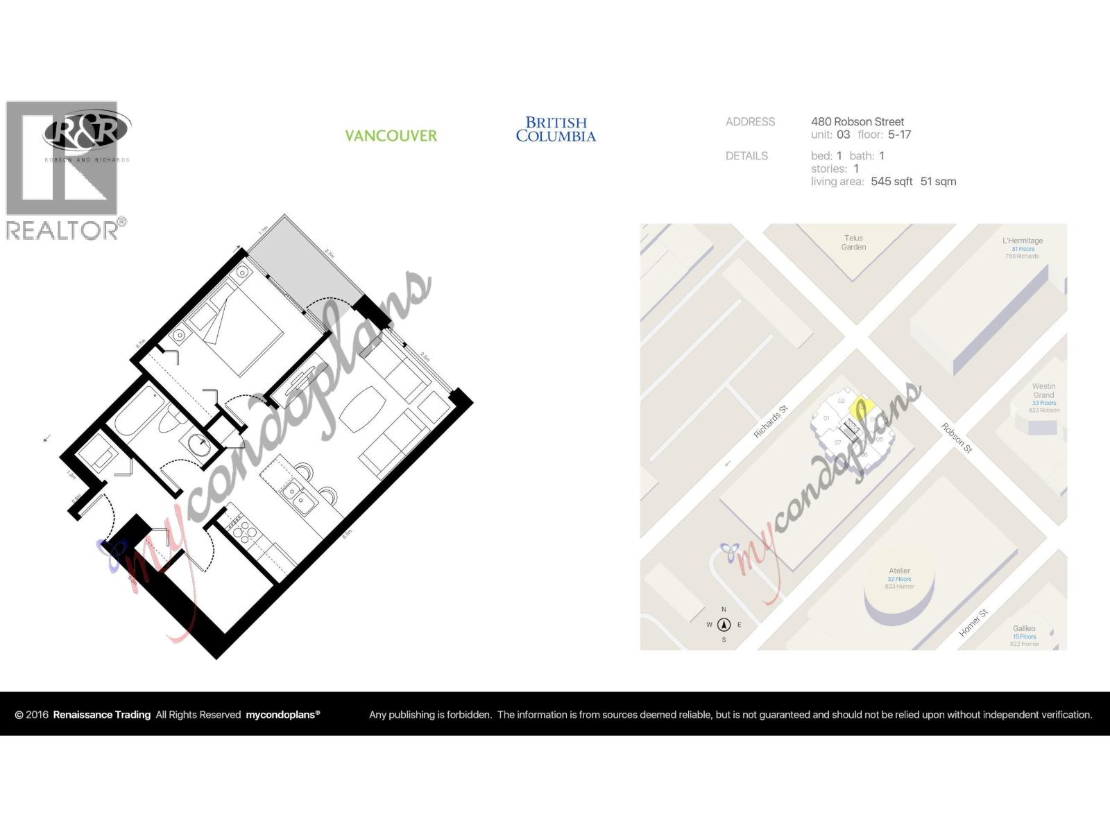 703 480 Robson Street, Vancouver, British Columbia  V6B 1S1 - Photo 16 - R3114138